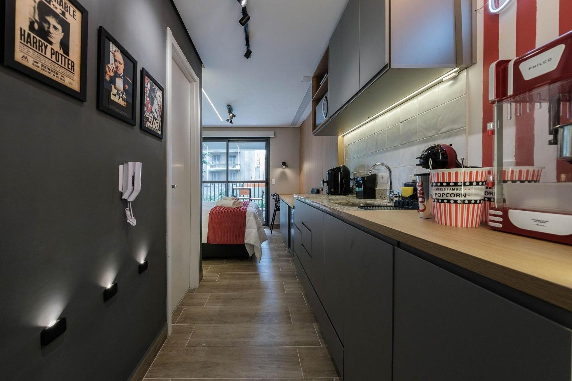 Apartamento Sl105 - De Cinema No Metro Republica São Paulo